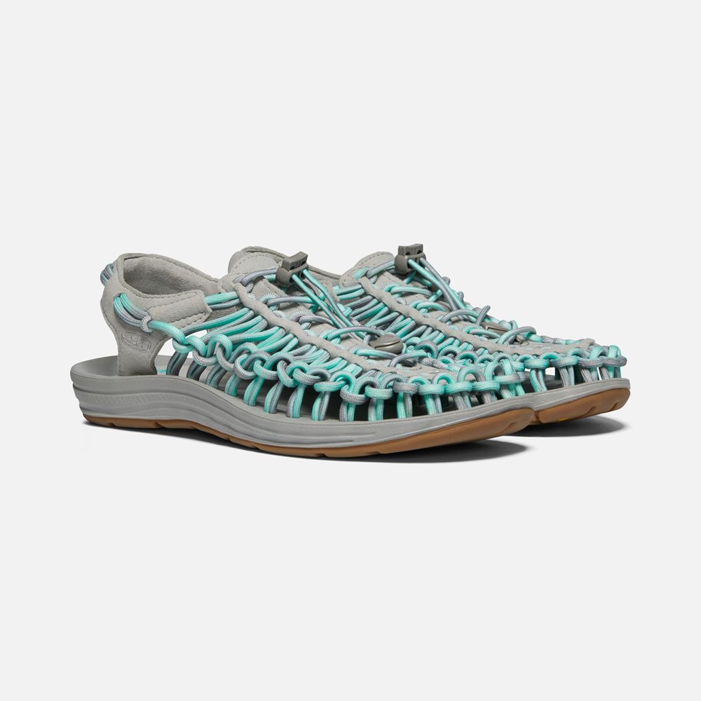 Keen Slip-On Sandalet Kadın Gri/Mavi - Uneek - Türkiye HBEM74230